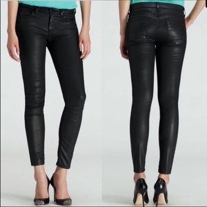 Joie- nailah faux leather skinny pants jeans